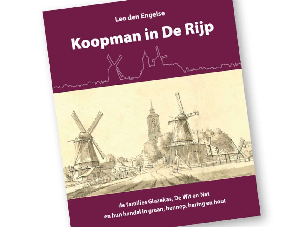 De cover van Koopman in De Rijp, een nieuw historisch werk over drie Rijper families