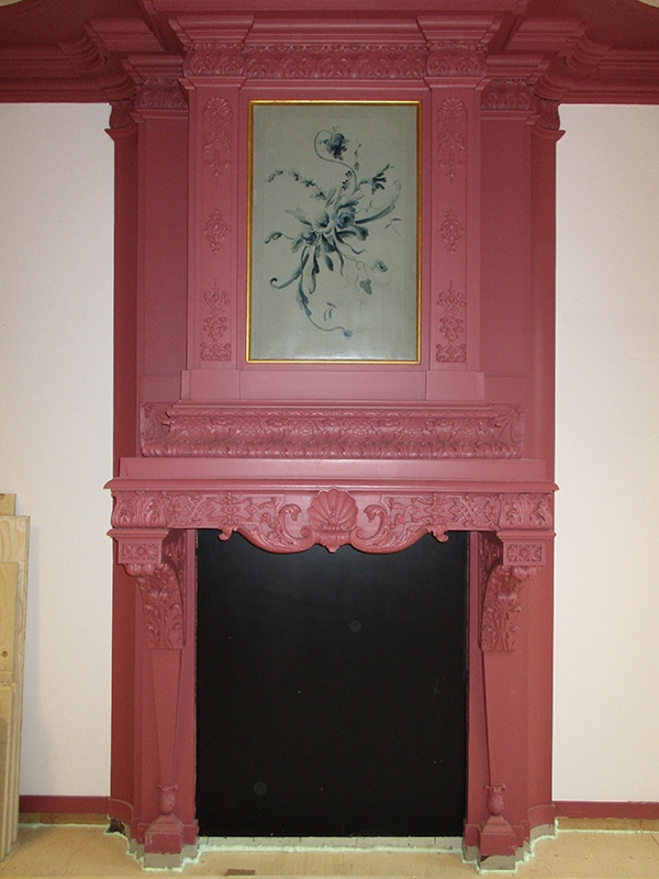 De alkoofkamer van Sijmon Schagen en Cornelia Kraft in het Stadhuis van Alkmaar in de Langestraat.