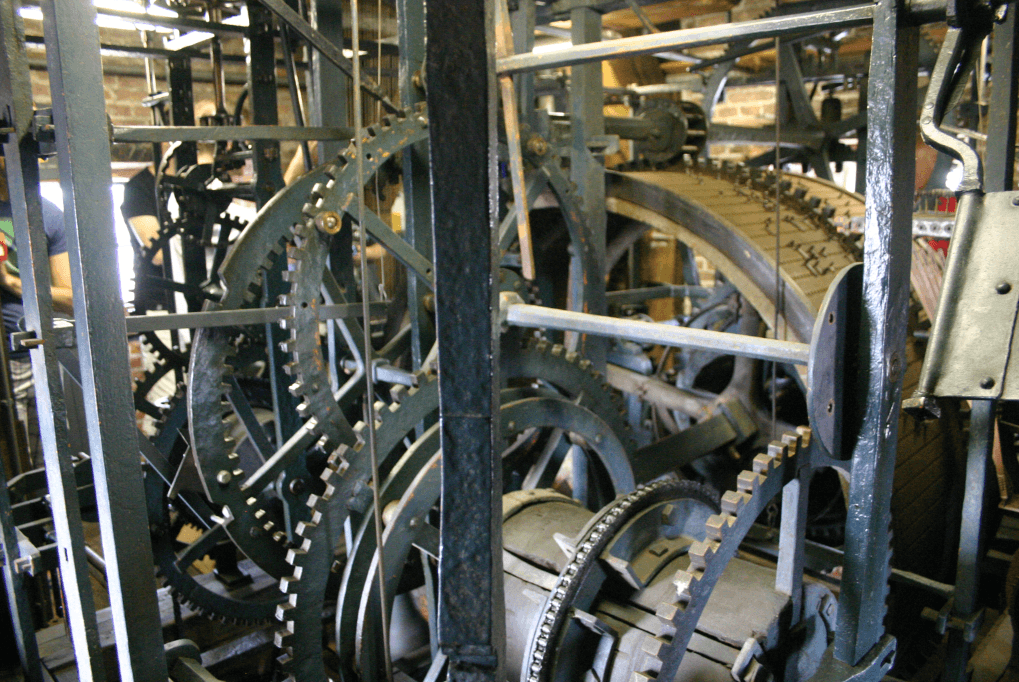 Carillon speeltrommels Waagtoren