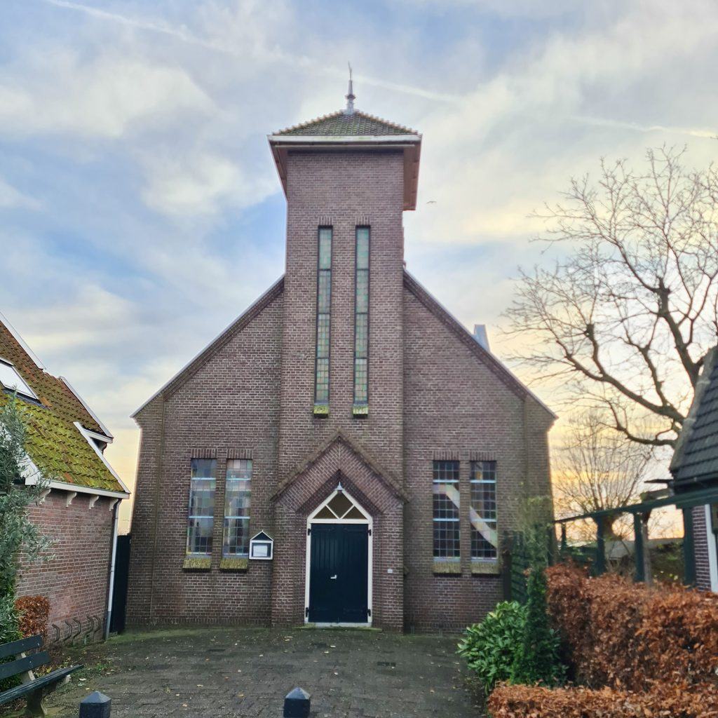 Exterieur Gereformeerde kerk Schermerhorn