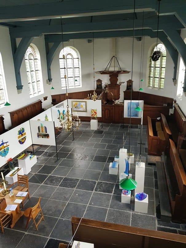 Interieur Hervormde Kerk Grootschermer