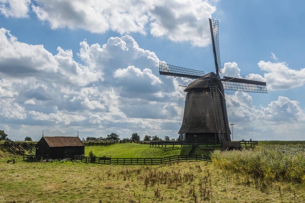 Bovenmolen E in Schermerhorn. Foto Ritske Velstra 2025.