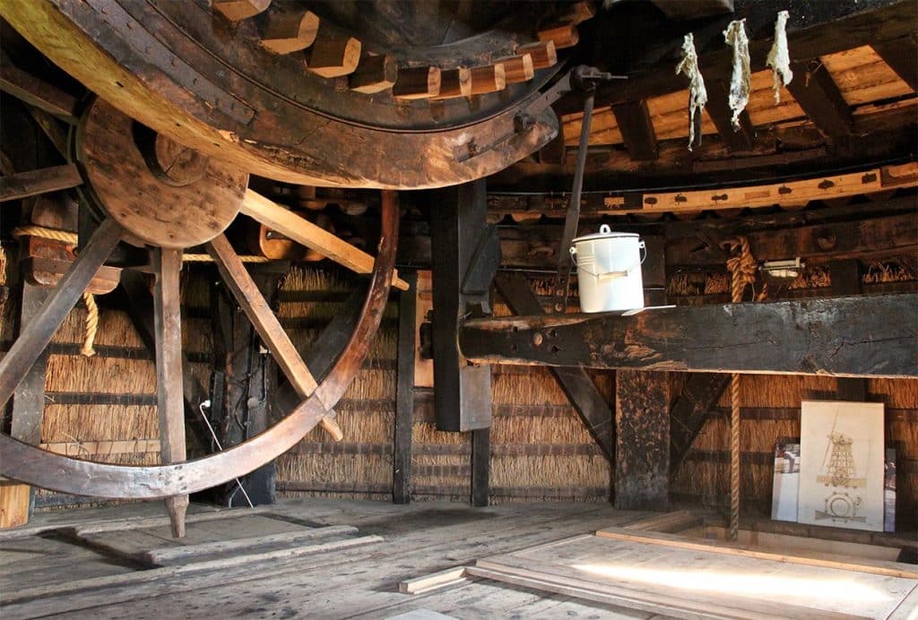 Interieur Molen D strijkmolen. Foto Tom Kreuning 2015