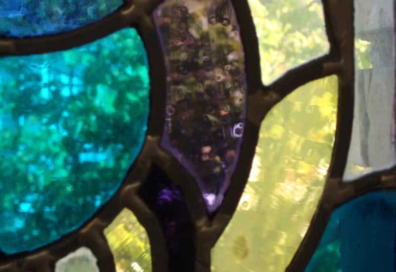 detail glas in lood Kerrebijn Alkmaar