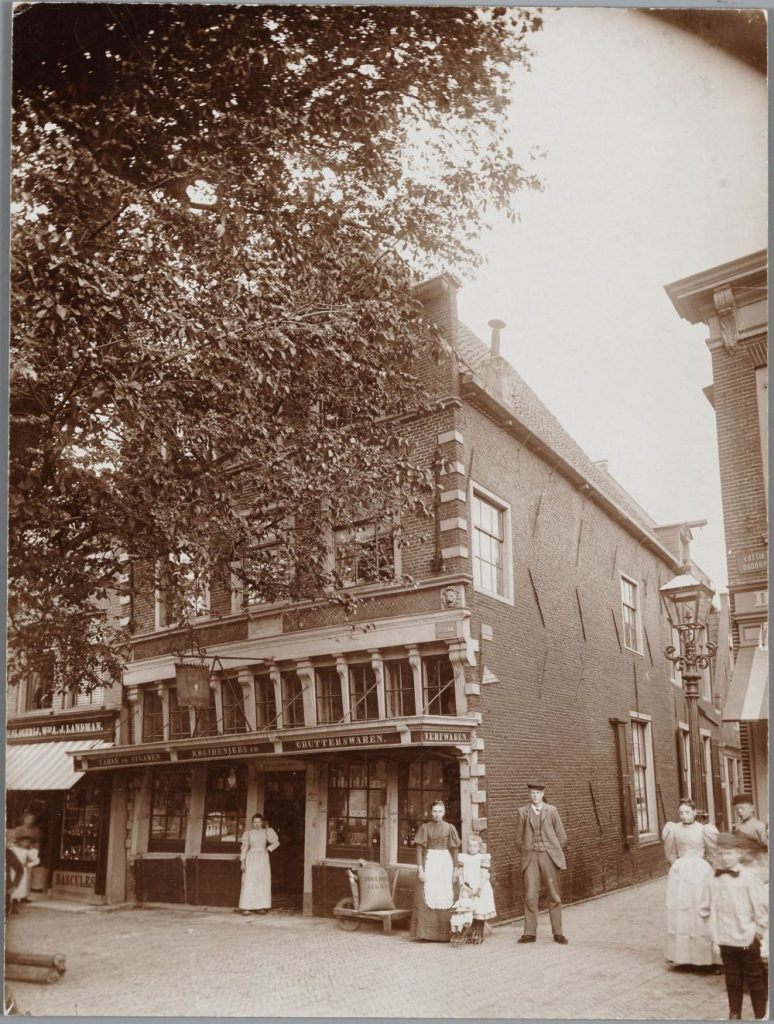 Zijdam 16 in 1894 op een foto van Regionaal Archief Alkmaar