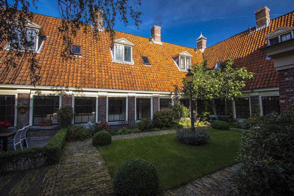 Huis van Achten Alkmaar-tuin