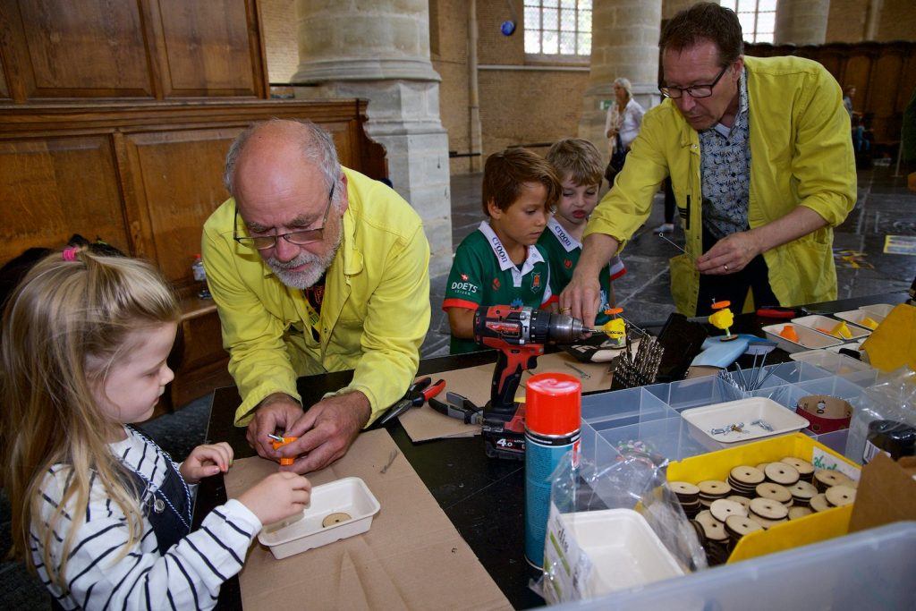 Grote Sint Laurenskerk jeugdactiviteiten, foto: Rob Verhagen