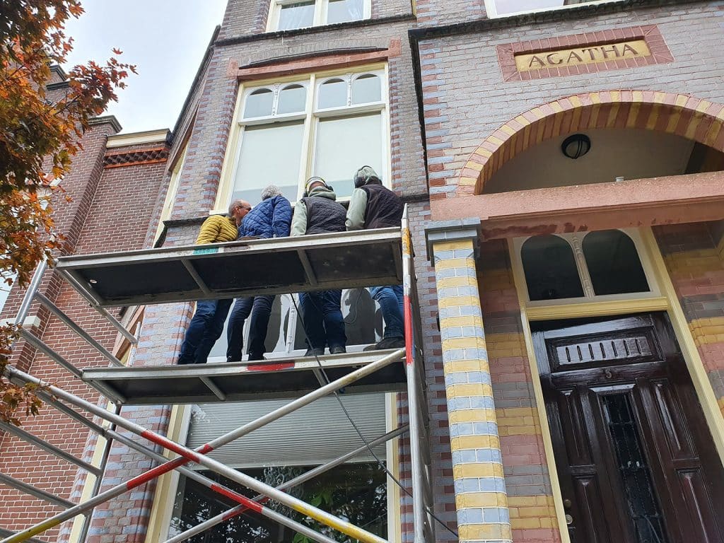 Metiusgracht 5 Overleg op steiger