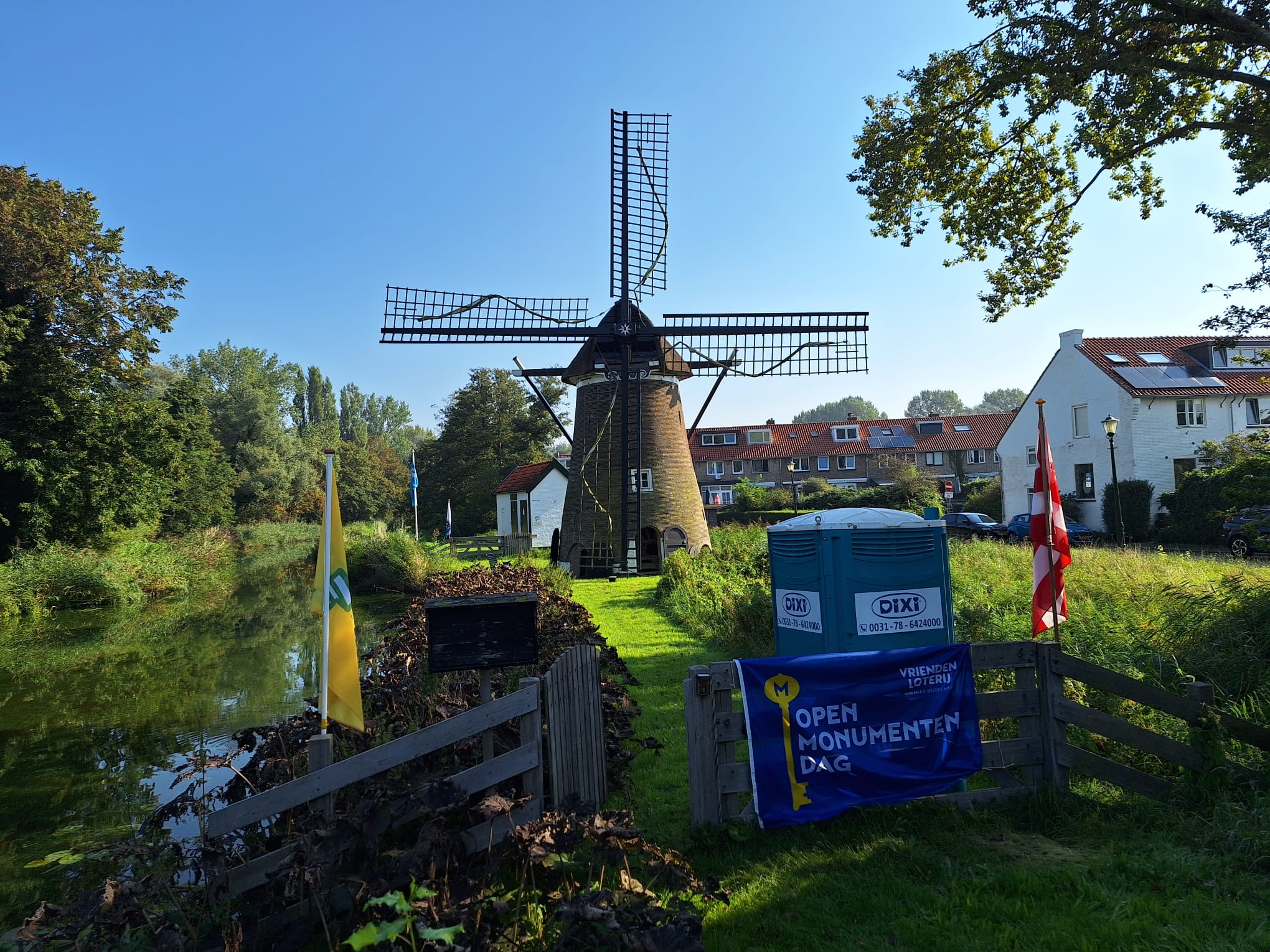 Molen de Eendracht tijdens Open Monumentendag Alkmaar 2023.