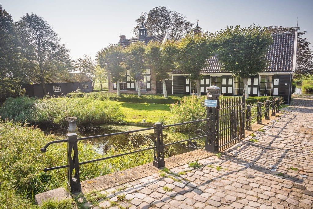 De brug naar het Polderhuis 27 februari