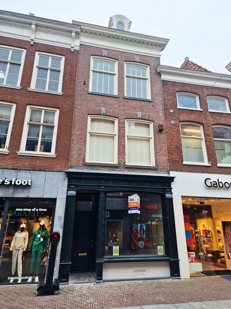 Langestraat 17 nieuwe winkelpui