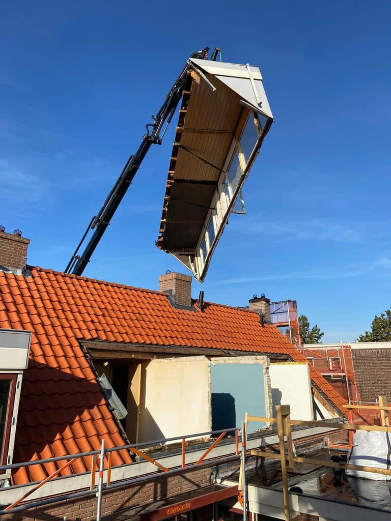 Sociale woningbouw Oud Rochdale dakkapel
