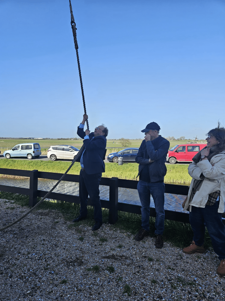 molenstichting jubileert in Schermer met Wethouder Arie Epskamp