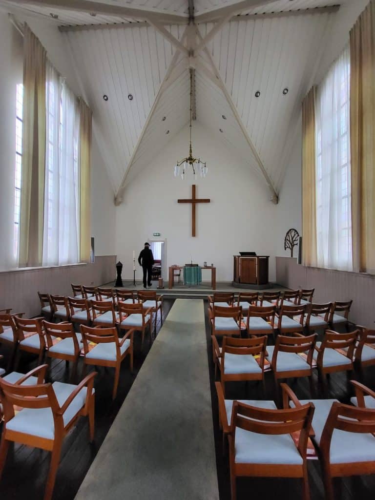 Kerk Schermerhorn interieur