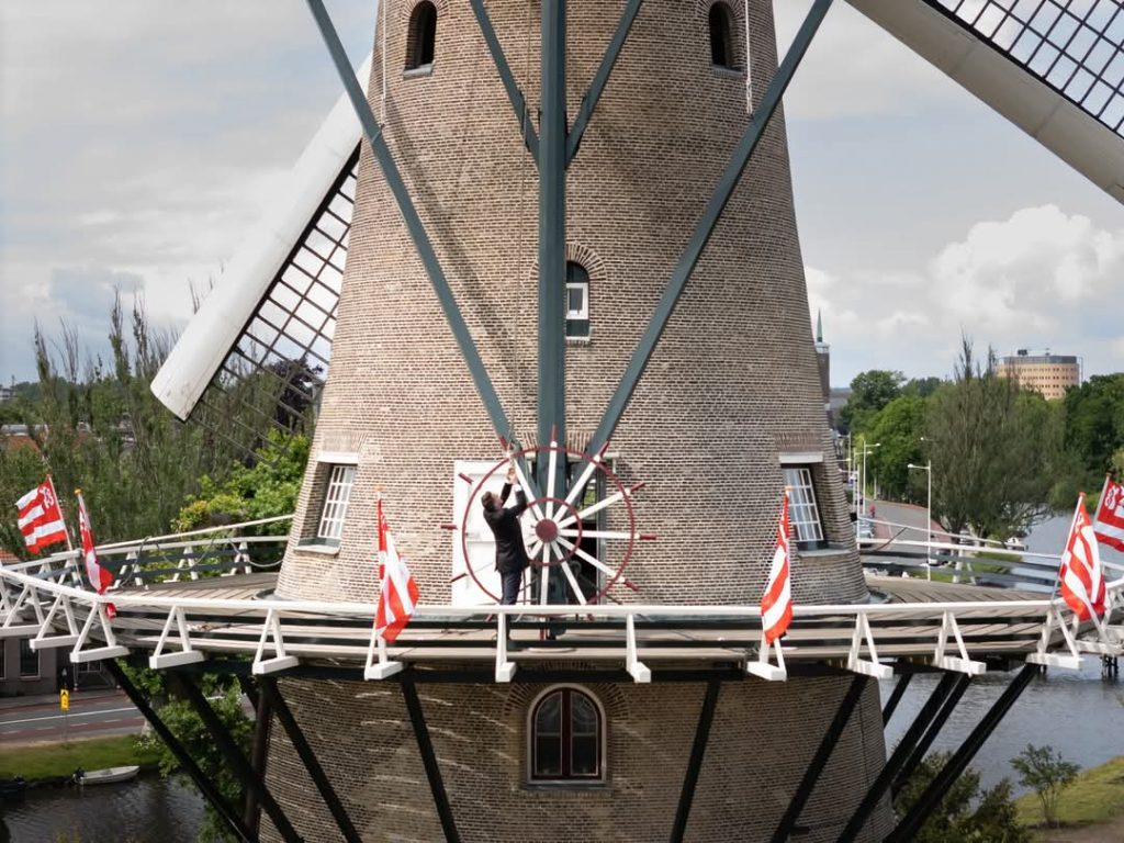 Na flink snoeien, kappen en opnieuw inrichten is het Bolwerk bij de Molen van Piet weer open. 2025. Foto Stadswerk 072, Erik Boschman.