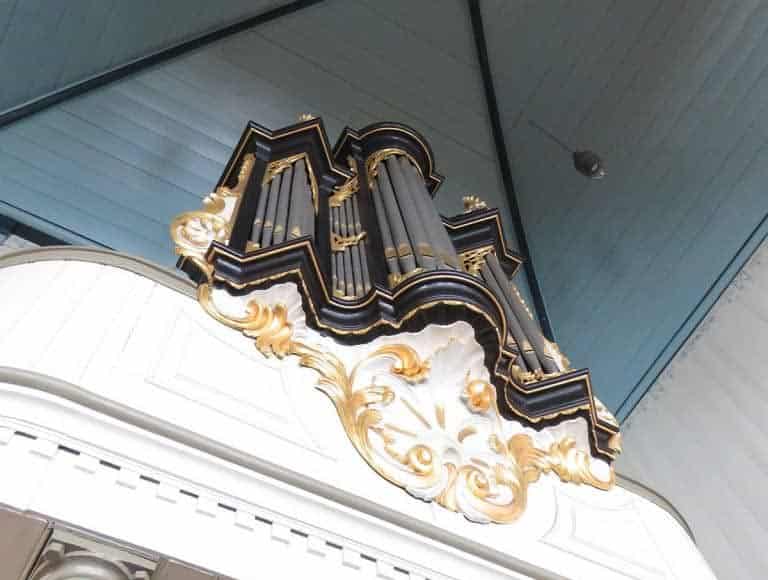 Orgel van het Zwarte Kerkje in Zuidschermer