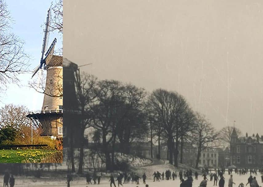 Tijdelijke timewarp Molen van Piet