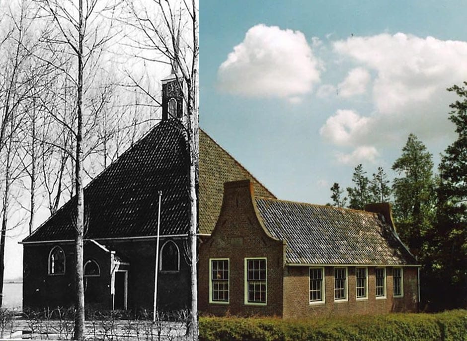 Tijdelijke timewarp van het Zwarte Kerkje