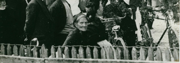 Antje Tuijnman bewoonster van Het Kleinste Huisje van Schermerhorn