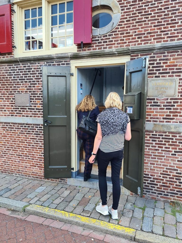 Accijnstoren Alkmaar, bezoekers tijdens Open Monumentendag 2022.