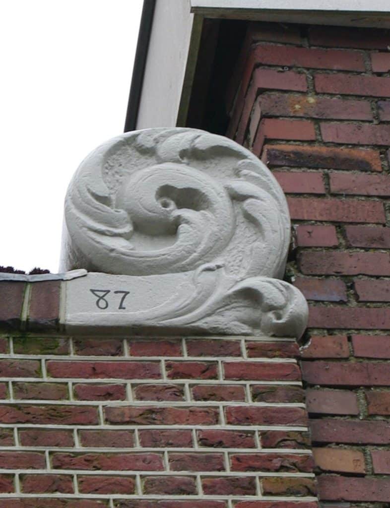 Koningsweg 78 Alkmaar ornament rechts 87.