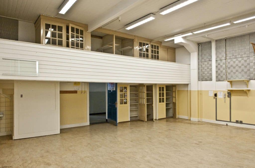 Lokaal 109. Voormalige Ambachtsschool Bergerweg 1. Circa 2010. Foto J Elsinga.