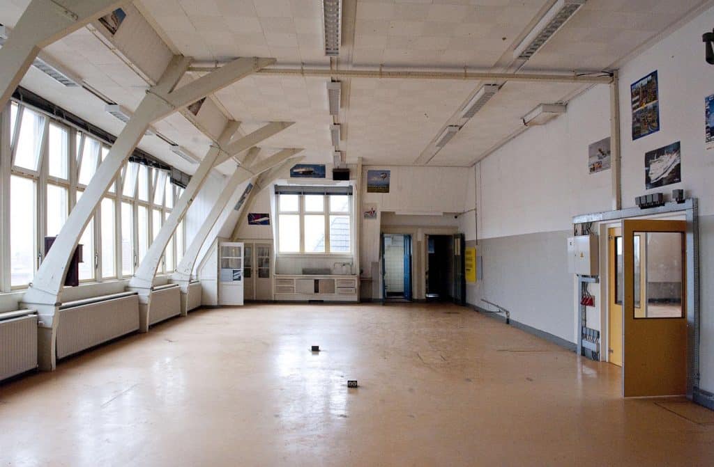 Lokaal 210. Voormalige Ambachtsschool Bergerweg 1. Circa 2010. Foto J Elsinga.