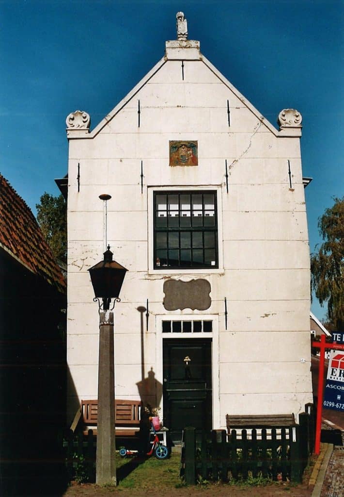 t Regthuysje toen er nog in gewoond werd in 2008 Foto K Davidse.