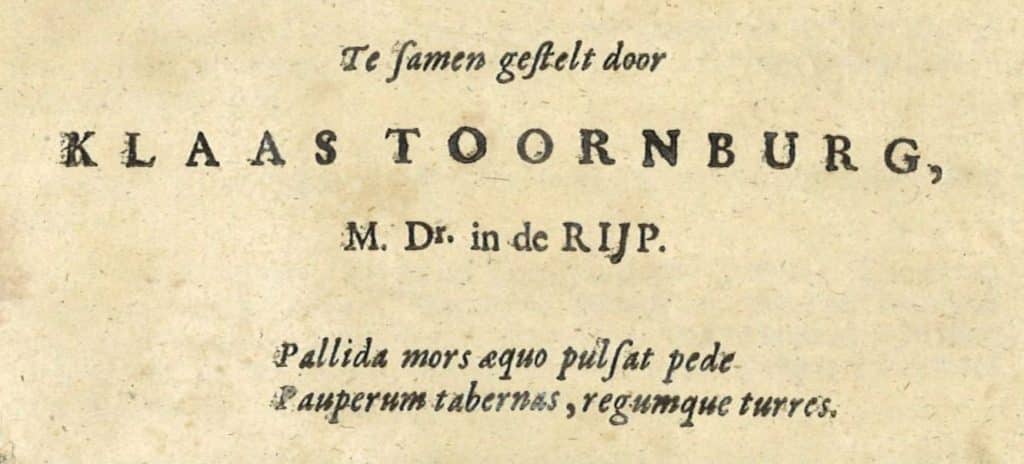 Blog Regionaal Archief Alkmaar Klaas_Toornburg_Horatius