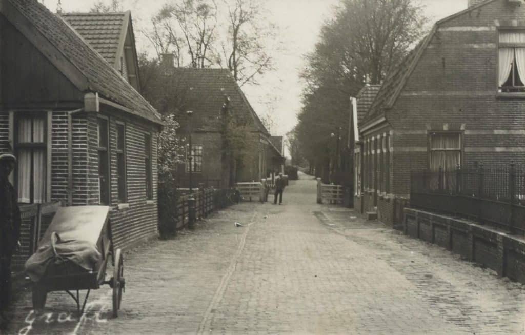 Tolpoort in Graft in 1941. Collectie Kaptein.