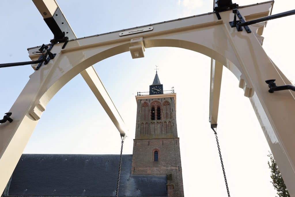 De toren van Grote Kerk De Rijp