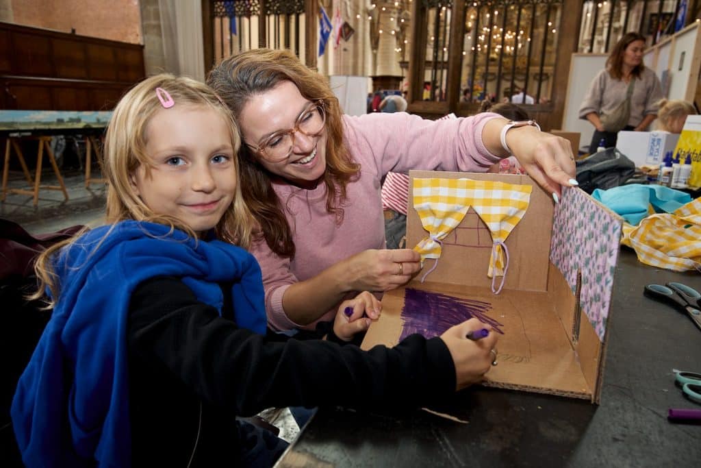 Droomkamer met de Stadsfabriek in Grote Kerk Alkmaar.