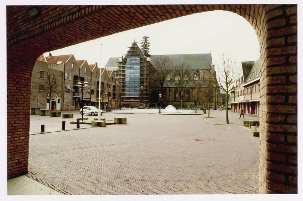 Het Canadaplein op 13 maart 1992
