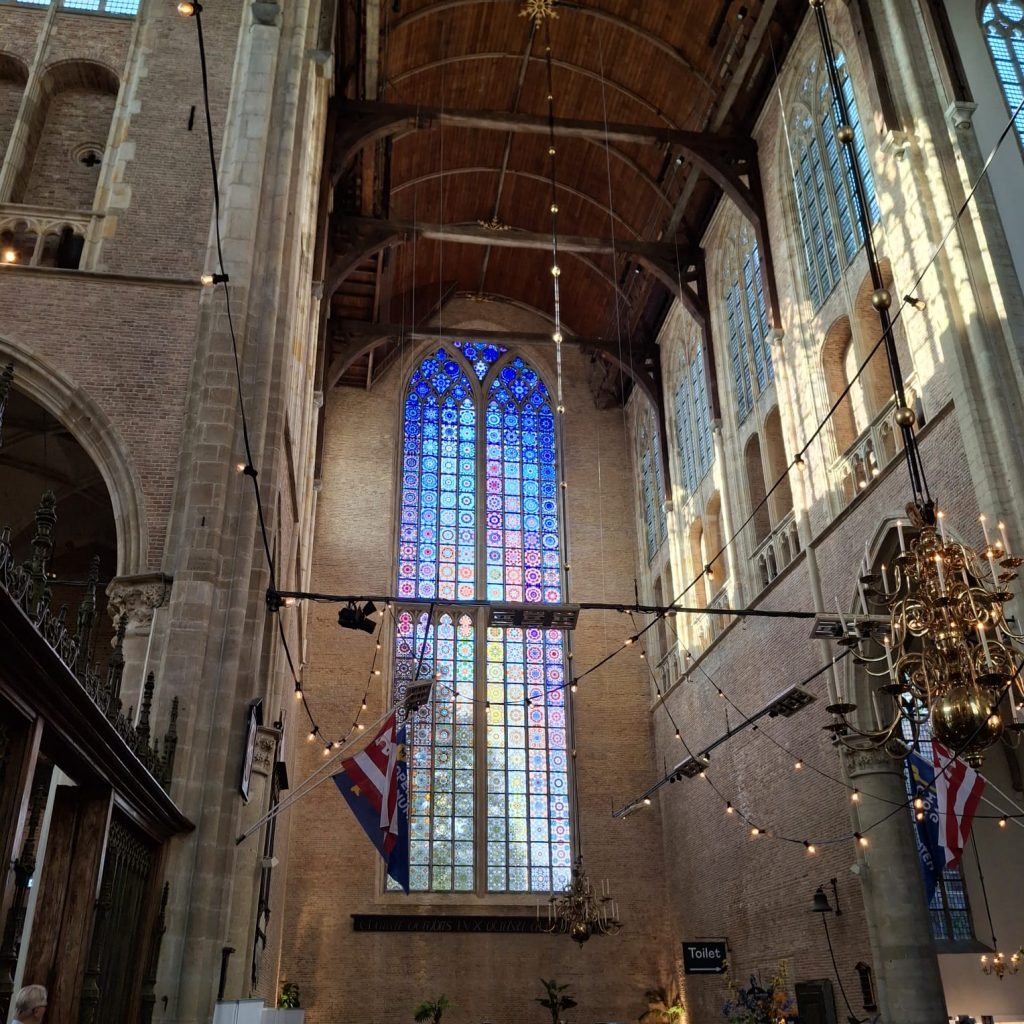 Het Grote Raam in de Grote Kerk Alkmaar