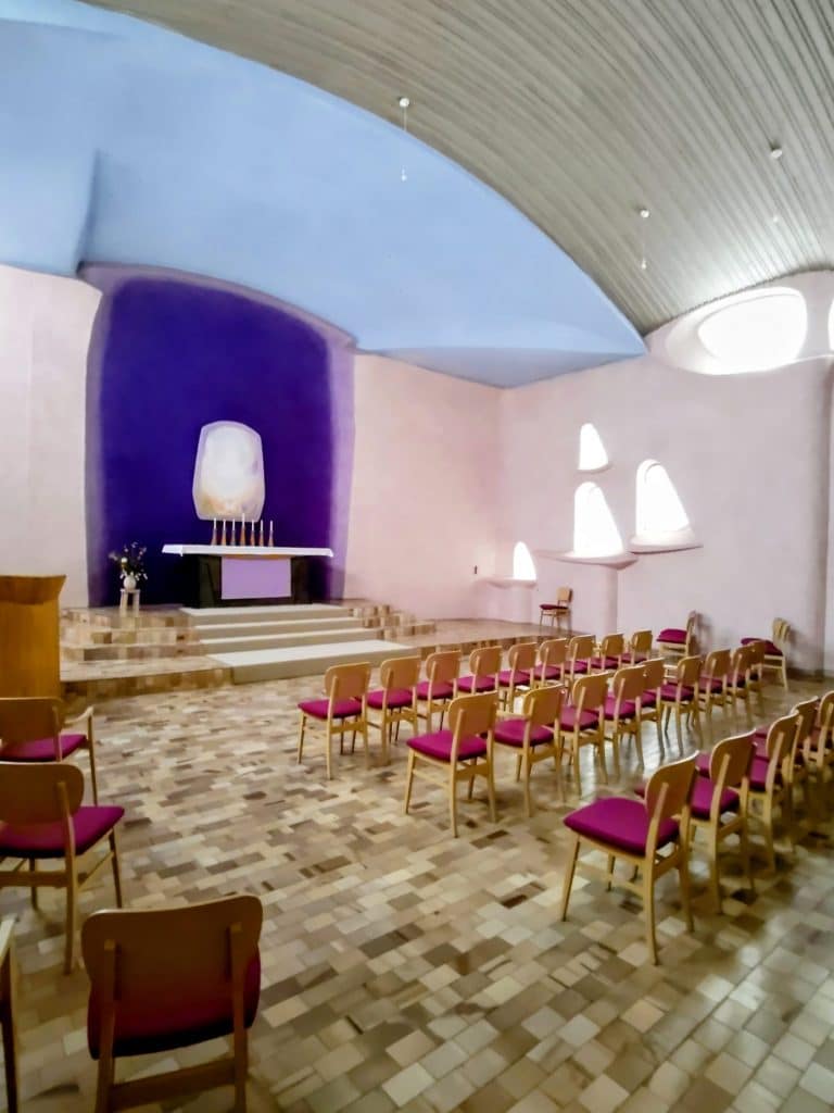 Interieur van de Lukaskerk