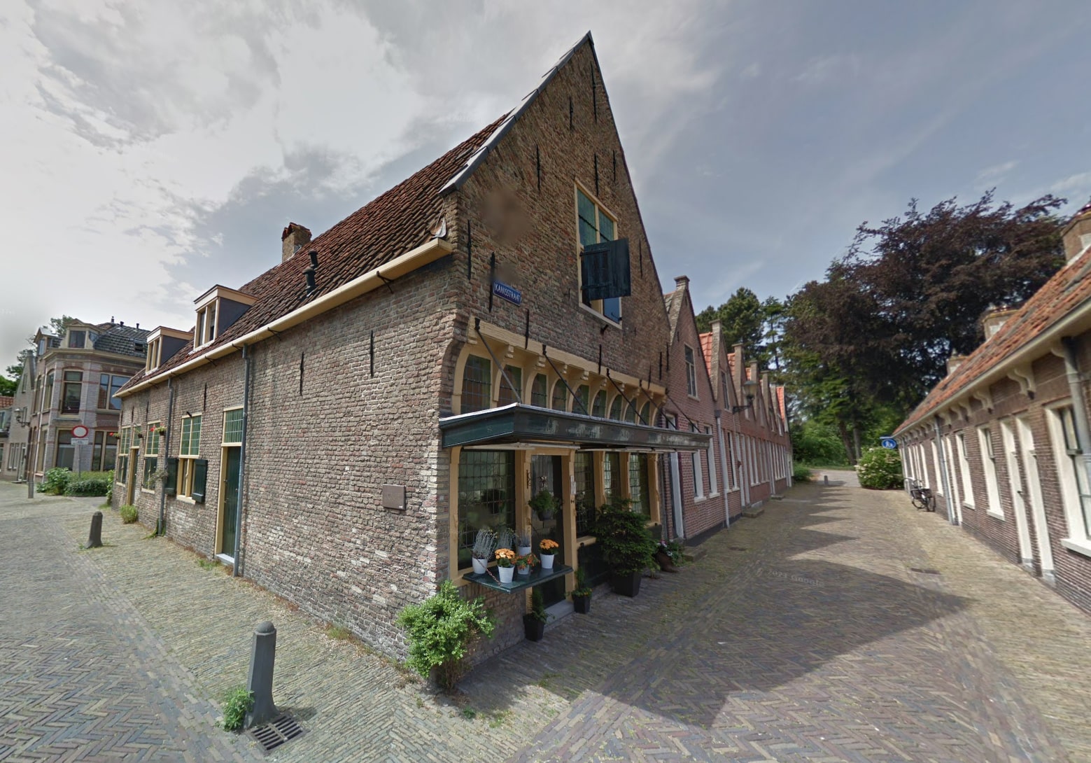 Kanisstraat 1 Alkmaar. Foto google streetview 2024.