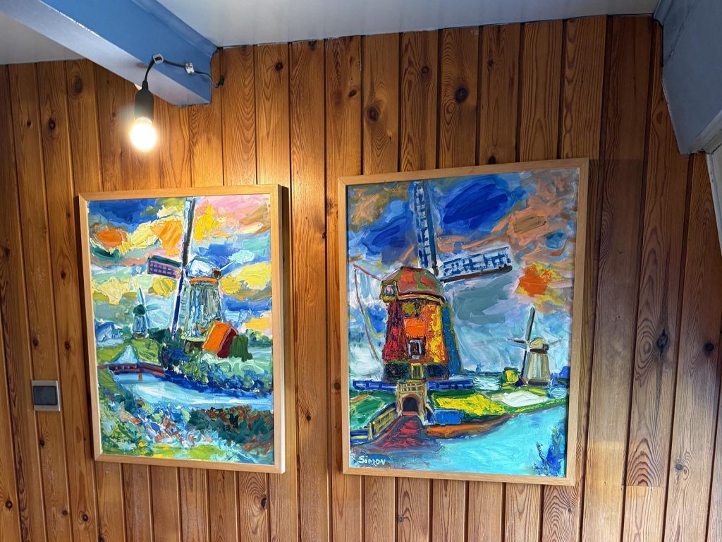 Kunst in Bovenmolen E in Schermerhorn