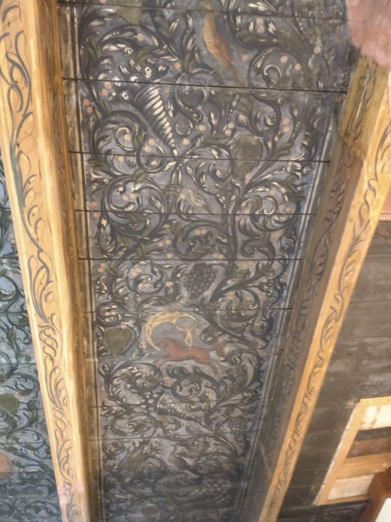 Plafond van het Hofje van Bijlevelt