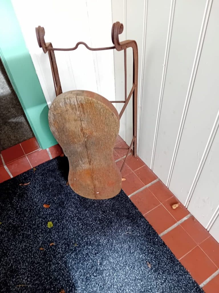 Sleetje in het Hofje van Bijlevelt