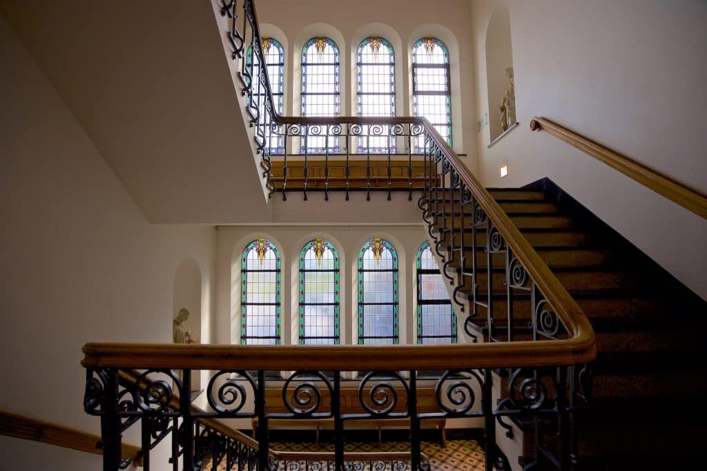 Trappenhuis van het voormalige Sint Elisabeth ziekenhuis.