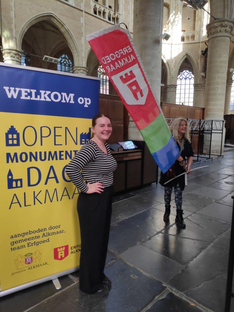Voorbereidingen in Grote Kerk Alkmaar