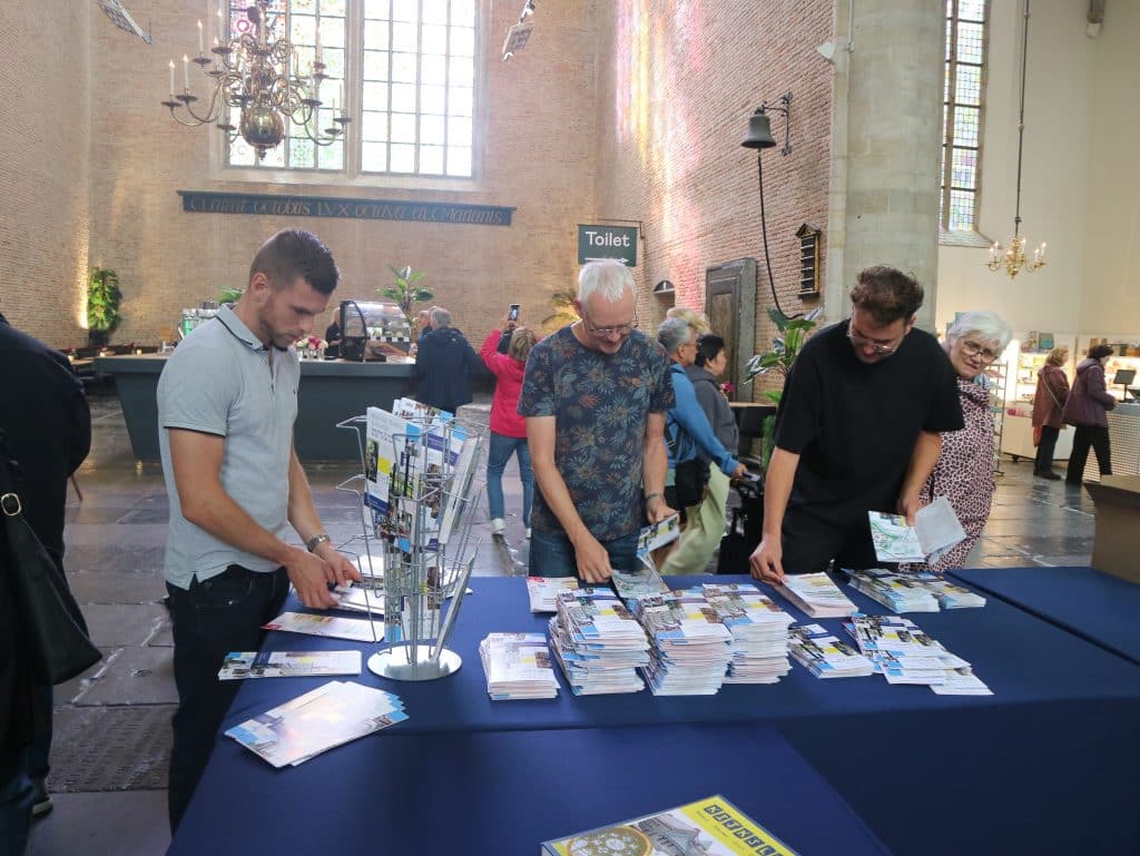 Voorbereidingen in Grote Kerk Alkmaar