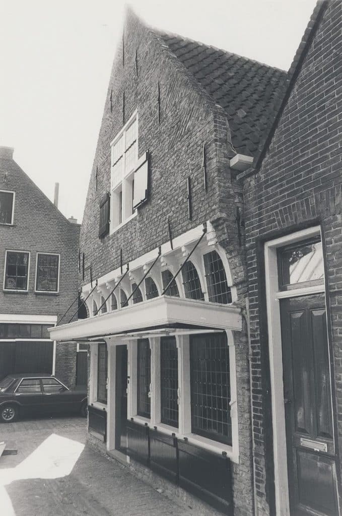 Kanisstraat 1. Foto Berend Ulrich 1985.