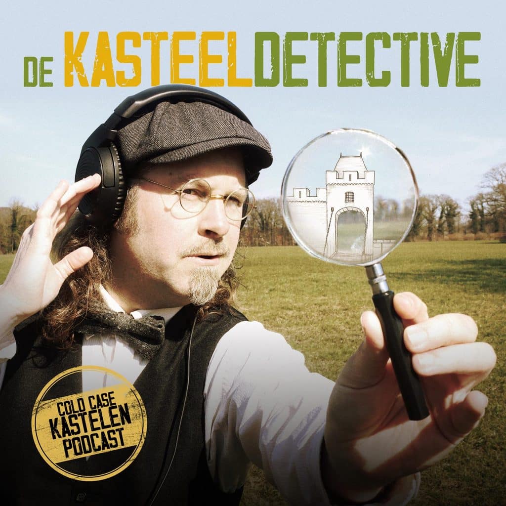De Kasteel Detective Marius Bruijn. Live podcast show in de Consistorie van Grote Kerk Alkmaar.