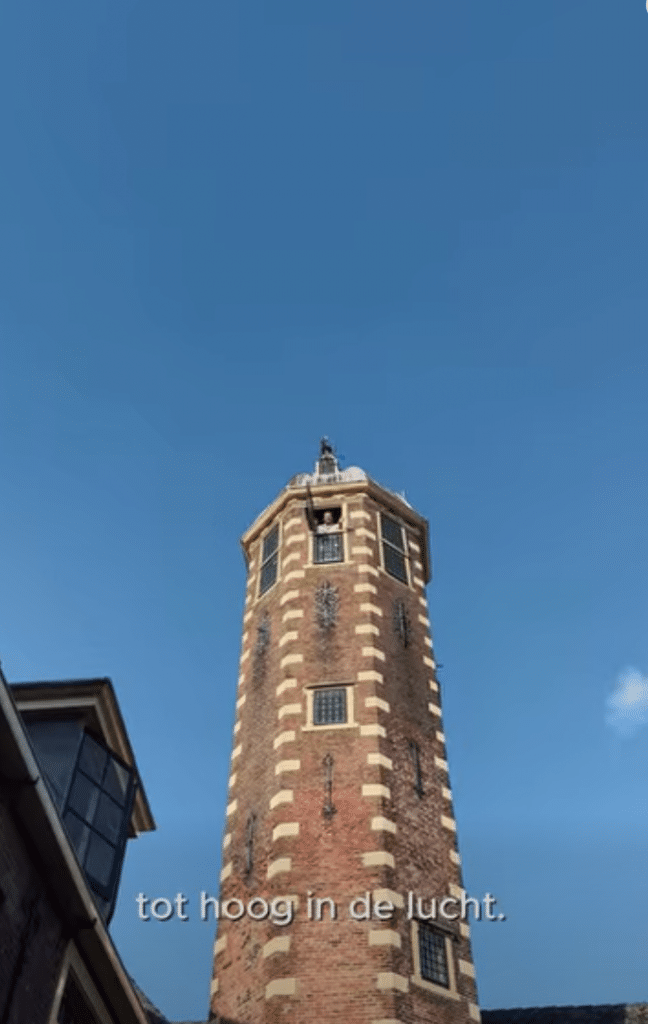 Tot hoog in de lucht
