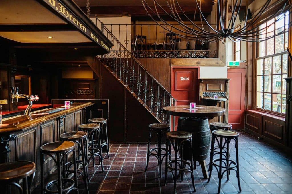 Hof van Sonoy bar. Foto De Heeren van Sonoy.