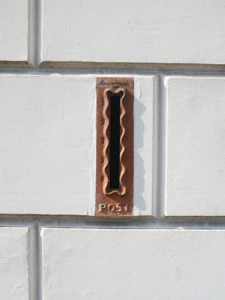 Brievenbus van Woonhuis De Arendshof