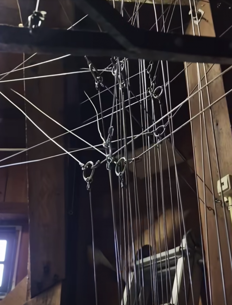 Draden en ringen met broekverbindingen