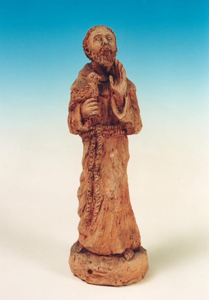 Beeldje door Simon Min uit de collectie van F.J. Kalksma te Alkmaar.