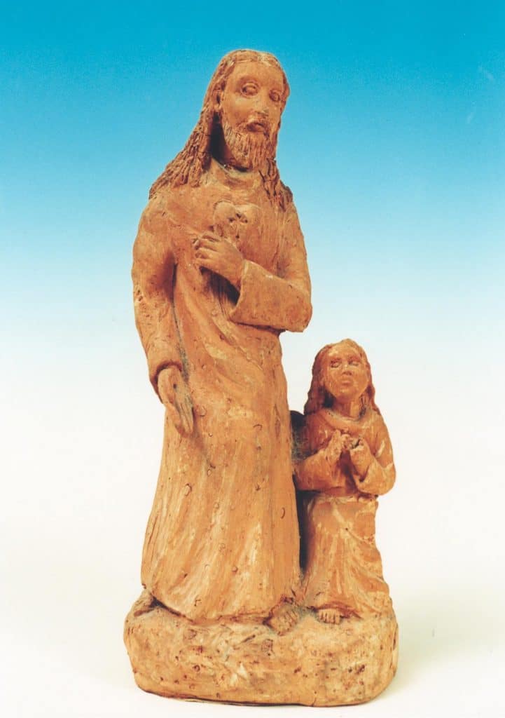 Beeldje door Simon Min uit de collectie van F.J. Kalksma te Alkmaar.